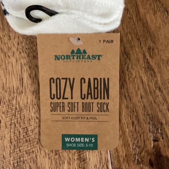 Cozy Cabin Super Soft Boot Sock - Picture 3 of 4